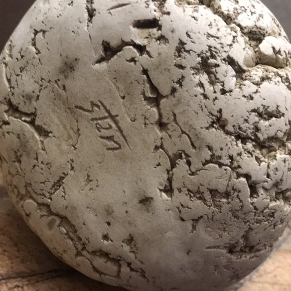 Primitive Pitcher Vase Heavy Unique Clay - Picture 6 of 14